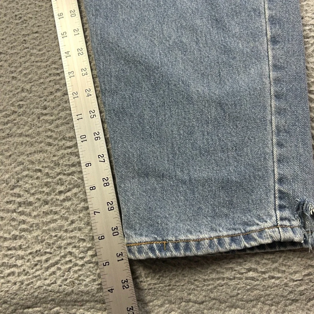 VTG Levis 560 Jeans Mens 38x32 Blue Loose Baggy Tapered Made In USA Y2K
